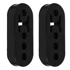 2/4PCS 배기 고무 행거 4개의 구멍이 있는 절연체 부싱 마운트 자동차용 조정 가능한 머플러 충격 흡수 장, 01 2PCS