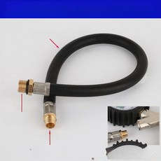 에어흡입기 초강력 청소기 공압 핸디 집진 세차 산업용, M10 1m 고무, 기본 모델명/품번