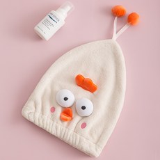 可愛動物造型吸水珊瑚絨乾髮帽