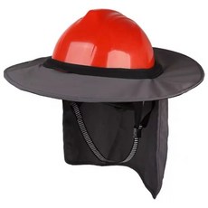 巴哈 BARHAR 帽簷/護頸遮陽防曬帽 戶外運動防曬必備, 灰/黑