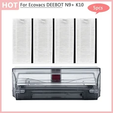 Ecovacs DEEBOT N9+ K10 Yeedi 로봇 진공 청소기 메인 브러시 커버 먼지 상자 Hepa 필터 모듈 홈 액세서리, 24 17
