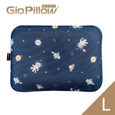 GIO Pillow 超透氣防蟎兒童枕 - 台灣適用兒童枕頭 午睡枕 趴睡枕, L號-阿姆斯貓