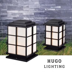 HUGO LIGHTING 戶外圍牆柱上燈 304不銹鋼鋼化玻璃防水燈具