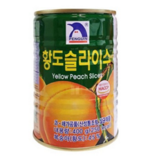 펭귄 황도(슬) 400g, 1개