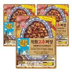 오즈키친 오뚜기 직화고추짜장, 18개, 180g