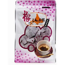 Shizukaen 일본직구 시즈카엔 우메이리 콤부차 48g 홋카이도 다시마 포함, 사이즈