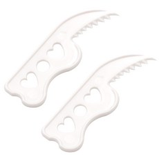 일회용 랩칼 미니 흰색 실속형 국산 위생 포장 실링용기 실링칼 필름 랩 제거, 1개, 1000개