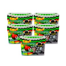 우리집탈취제냉장고용 250g 5개 탈취겔 숯 냄새제거 냉장고탈취제, 1개