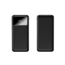 laderive보조 배터리 PD 22.5w QC3.0 고속충전 LED잔량표시 20000mAh, 블랙