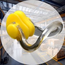 수영 코마개 코집게 잠수코마개 실리콘, 옐로우