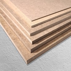 MDF 목재재단 얇은 나무 합판 DIY 리폼 집성목 다양한 두께 주문제작 재단, 1개, 6T_MDF