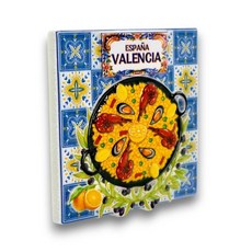 BDM - Valencia Fridge Magnet | 3D Ceramic Design| City of Arts and Sciences Miguelete Souvenir Spa, Model 4