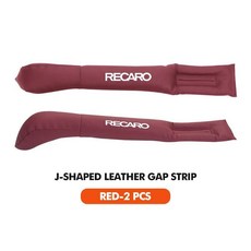 레카로 차량 시트 틈새 방지 플러그 물샘 낙하 실링 필러 스트립, 1개, 3. red-2PCS