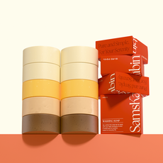 샘스캐빈 설거지비누 10p세트 오트밀 커피 파프리카 호박 주방비누 고체워싱바 과일세척, 100g, 10개