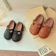 베이비잼KC BB295키드로퍼<br><블랙/브라운><br>*120~200*