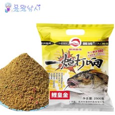 용왕낚시 잉어 향어떡밥 일포타향황금잉어, 1개, 2.5kg