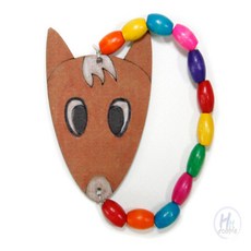 더블H샵 비즈팔찌 만들기 여우