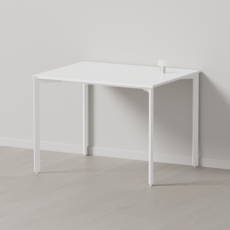 다가구 페르마타 스탠다드 1000 x 800 컴퓨터책상, 아이보리(상판):아이보리(프레임)