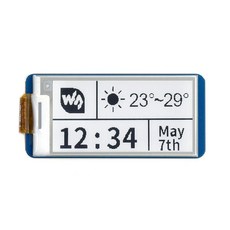 Waveshare 라즈베리 파이 피코 250x122 픽셀용 2.1인치 E-Paper E-Ink 디스플레이 모듈 블랙/화이트 SPI 인터페이스 포함 부분 새로 고침 지원, Waveshare 라즈베리 파이 피코 250x122 픽