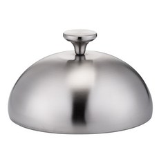 스테이크커버 돔뚜껑 커버 스텐 레스팅 실버 4cm 덮개 뚜껑, E. 26cm 샌드실버