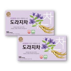 우리차 도라지차, 0.8g, 100개입, 2개