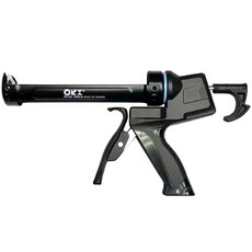 OKX 台灣製中置握把不滴膠單手矽利康槍 CG-M10159, 1個