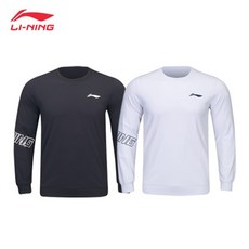 리닝아울렛 AWDUB81 남성 로고 맨투맨 2컬러 배드민턴 탁구 테니스 스포츠 의류