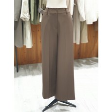 [백화점 홈쇼핑 정품] 지컷 백 밴딩 세미 와이드 팬츠 (7225330004)