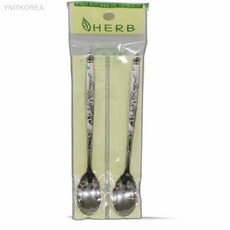 허브 학 티스푼 2p 커피스푼 카페용품 선물용 티타임세트 주방잡화, 2개, 상세페이지 기재, 상세페이지 기재