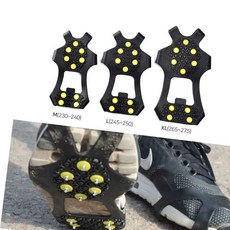 등산 장비 밴드형 도어 신발 안전 용품 아웃 아이젠, M(230-240)