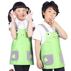 웰컴가운 CH11 아동 H형 앞치마 요리 유치원 문화센터 미술