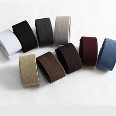 1마-허리고무밴드) 4cm 삼중직무지밴드(9컬러) jgn 의류부자재 탄력밴드 옷 의류 헤링본 고무줄 허리밴드, 초코브라운, 1개