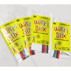 감성 수공예 왁스 스틱 만들기 재료 입체 조형 놀이 창작 소품, 32개, 위키스틱 32개