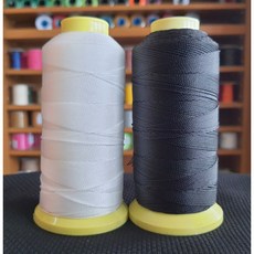 綺綺愛編織 台灣製造尼龍線 水線 串珠線 手縫線 編織線 尼龍繩, 白色,5# (約0.45mm), 1個