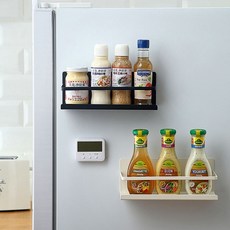 주방수납 다용도 자석거치대 2p 테이프세트 소품정리, 화이트+2mmX3cmx3M