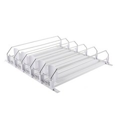 제이브랜딩 음료 정리 디스펜서 380mm, 화이트