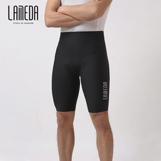 남자 사이클링바지 남성용 야외 자전거용 빕숏 반바지 여름 통기성 메쉬 쿠션 젤패드 포함