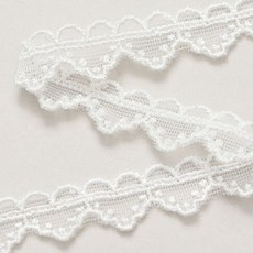 패션스타트 [180cm] 러빙유 오간자레이스 화이트, 1개