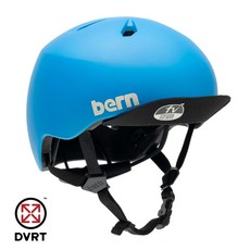 Bern NINO DVRT 兒童自行車安全帽，2025新款，共七色, 消光藍,S/M, 1個