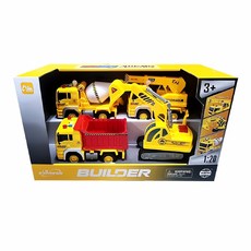 긴급출동 건설차 세트 미니카 구 자동차 장난감 트럭 레이싱 카 무인 조종 어린이 완구, 본상품