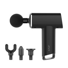 카프 무선 전동 진동 미니 마사지건 안마기 KF-G120, 블랙