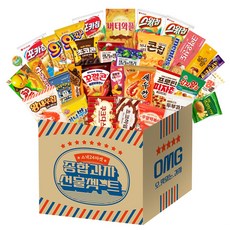 인기스낵 종합과자선물세트 과자 33p 1세트
