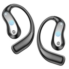 AI 번역 실시간 144개 이상의 언어를 위한 3-in-1 Bluetooth 5 4 OWS 여행 비즈니스 학습을 양방향 음성 오디오 트랙토레 잉글레스 에스파뇰 - iOS, Black