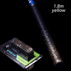 그라디언트 다채로운 낚싯대 스웨트밴드 미끄럼 방지 배드민턴 라켓 그립 테이프 벨트 오버, 05 Fluorescent yellow