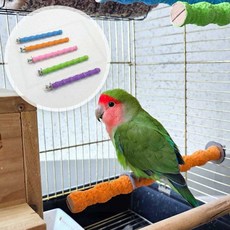 새장 대형조 휴식 원목 장난감 대형 앵무새횃대 스탠드 갈기 발톱갈이 앵무새사다리