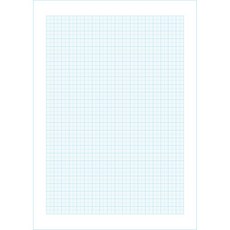 라벨포스 모조 모눈종이 방안지 100g, 100매, A4