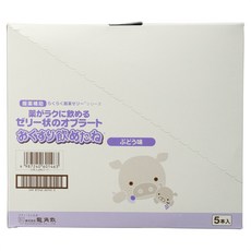 龍角散 輔助喂藥果凍 葡萄口味, 5個, 200g