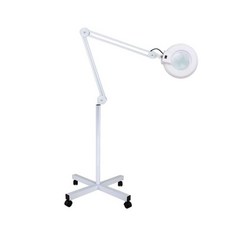 속눈썹 확대경 반영구 자바라 조명 관리실 에스테틱 피부검사 연장, 10배 흰색 유리