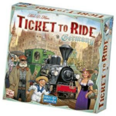 孩子王桌遊 正版桌遊 鐵道任務: 德國 Ticket to Ride: Germany 英文版, 1個, 鐵道任務: 德國+牌套