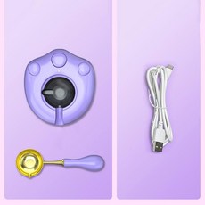 화재 페인트 전기로 고양이 발톱 스타일 가열 래커 왁스 도구 씰링 봉투 초대장 DIY 스크랩북 스탬프, 1489024 rple